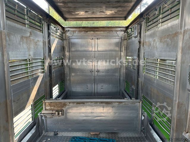 Horse transport trailer Fiege Tec AT 24/80 3.Stock Viehanhänger,Hubdach