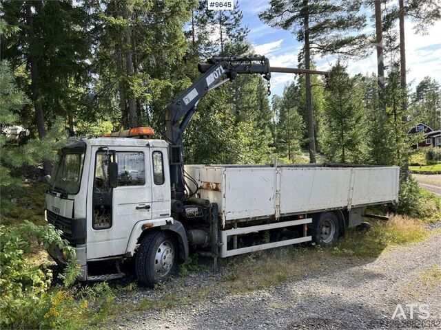 Kranwagen Volvo FL 614 4X2 Crane truck Repair object (VIDEO)