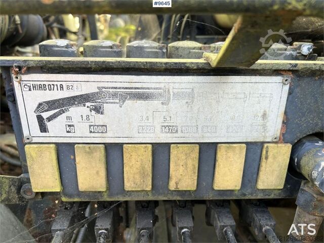 Kranwagen Volvo FL 614 4X2 Crane truck Repair object (VIDEO)