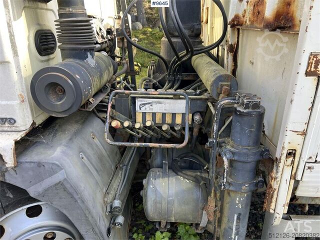 Kranwagen Volvo FL 614 4X2 Crane truck Repair object (VIDEO)