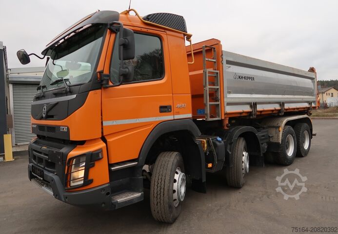 Dreiseitenkipper LKW Volvo FMX 460 8x4 Bordmatik