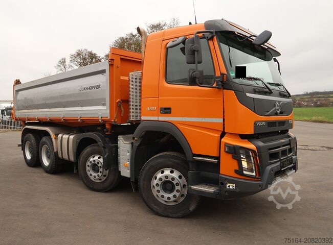 Dreiseitenkipper LKW Volvo FMX 460 8x4 Bordmatik