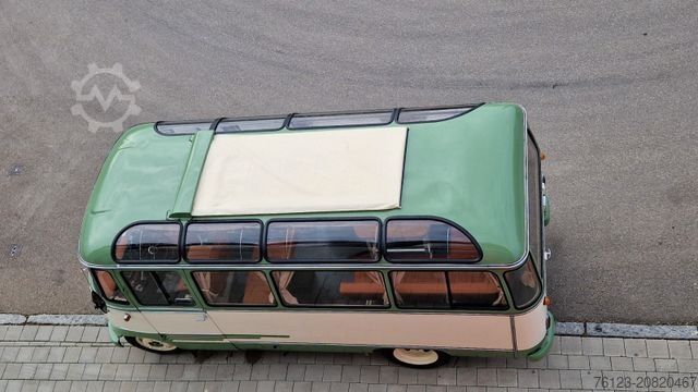 Kleinbus MERCEDES-BENZ Vorgänger Sprinter O 319 Samba mit Faltdach AC