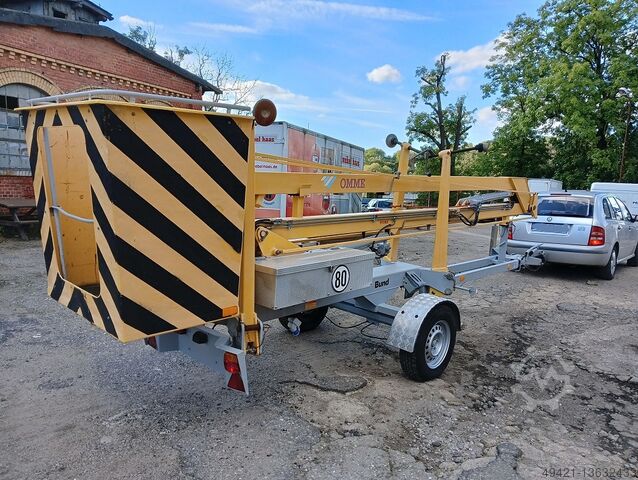 Work platform on trailer OMME 1200E