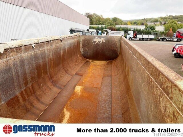 Kipper Auflieger Langendorf SKS-HS 24/28, Stahlmulde ca. 24m³, Liftachse