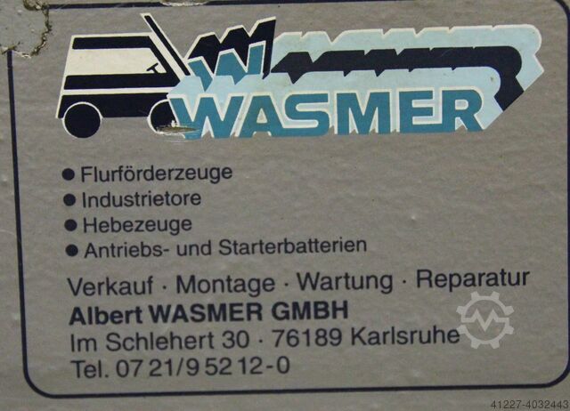 Rollenbahn 0,8 m auf Räder Wasmer Rollenbreite 400 mm