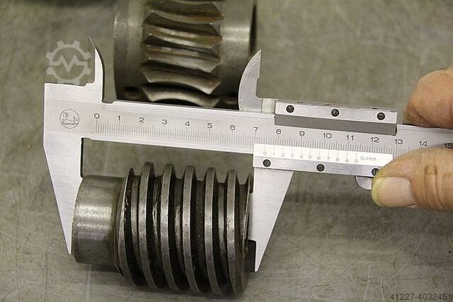 Worm wheel and gear set Ehemann für Oszillation