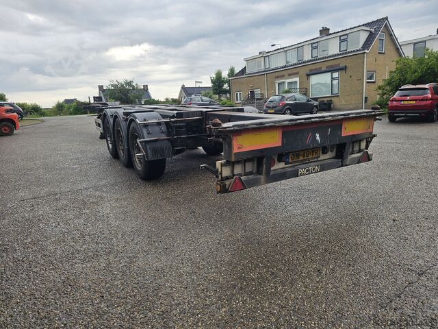 Container transport PACTON ET3-  MULTI CHASSIS -ALL CONNECTIONS - 3 X EXTE...