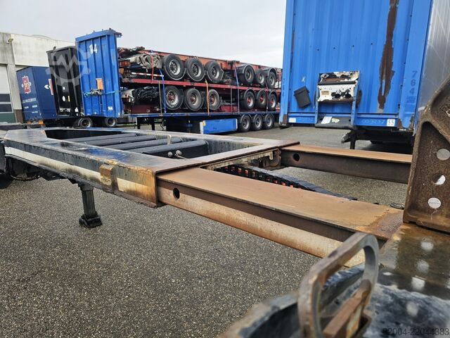 Container transport PACTON ET3-  MULTI CHASSIS -ALL CONNECTIONS - 3 X EXTE...