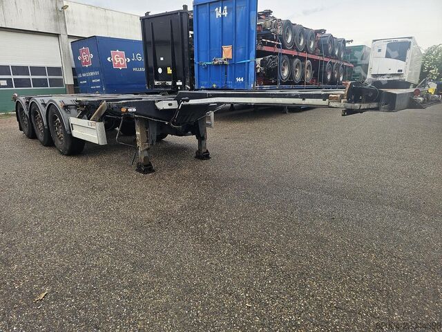 Transport von Containern PACTON ET3 - MULTI CHASSIS -ALL CONNECTIONS - 3 X EXTE...