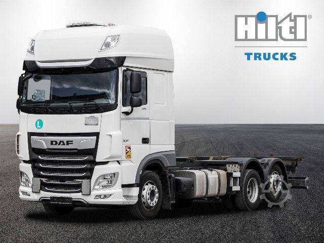 Swap body truck DAF XF 480 FAN SSC BDF + INTARDER + 2x TANK + PCC