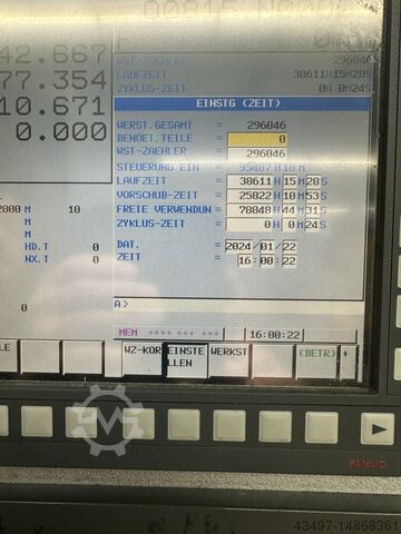 Bearbeitungszentrum TOYODA FH 550S