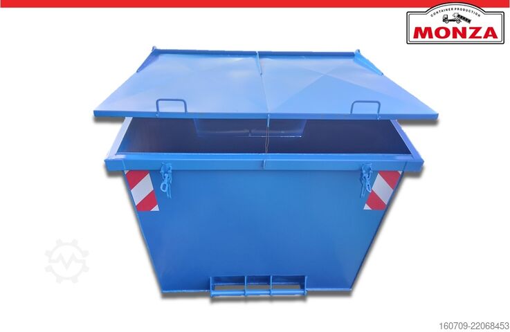 Absetzcontainer Monza 10 m³ - Absetzmulde - Stahldeckel