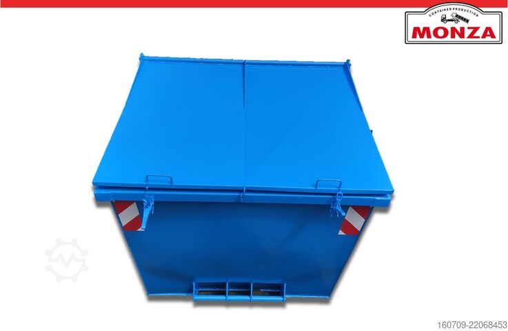 Absetzcontainer Monza 10 m³ - Absetzmulde - Stahldeckel