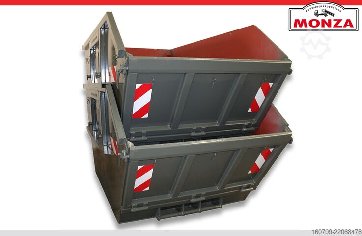 Absetzcontainer Monza 7 m³ - Absetzmulde mit Klappe