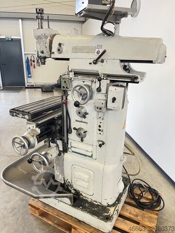 Universal milling machine + accessories + digital readout Thiel Duplex 158