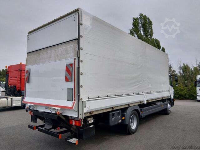 Flatbed truck with tarp Mercedes-Benz Atego 1224 L LBW