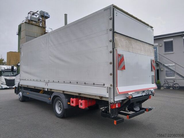 Flatbed truck with tarp Mercedes-Benz Atego 1224 L LBW