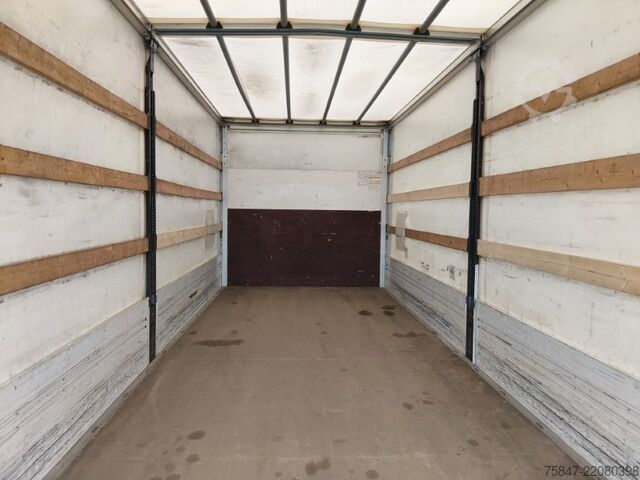Flatbed truck with tarp Mercedes-Benz Atego 1224 L LBW