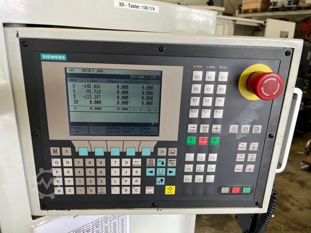 Universal CNC milling machine Optimum F100