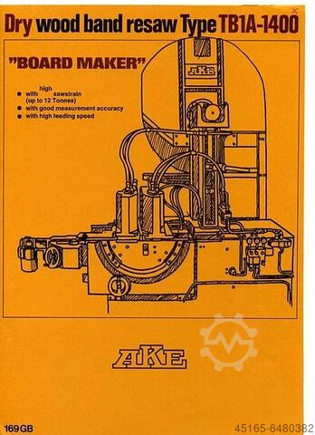 Band Saws AKE, TB1B - 1400