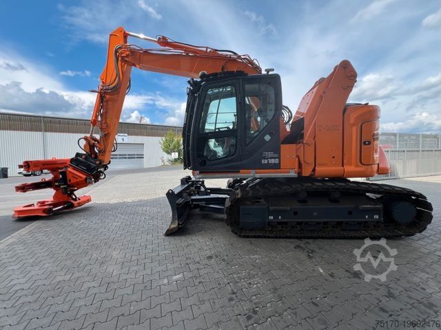 Kettenbagger KOBELCO ED160 BR-7 / 1.100h! / Woodcracker Löffelpaket