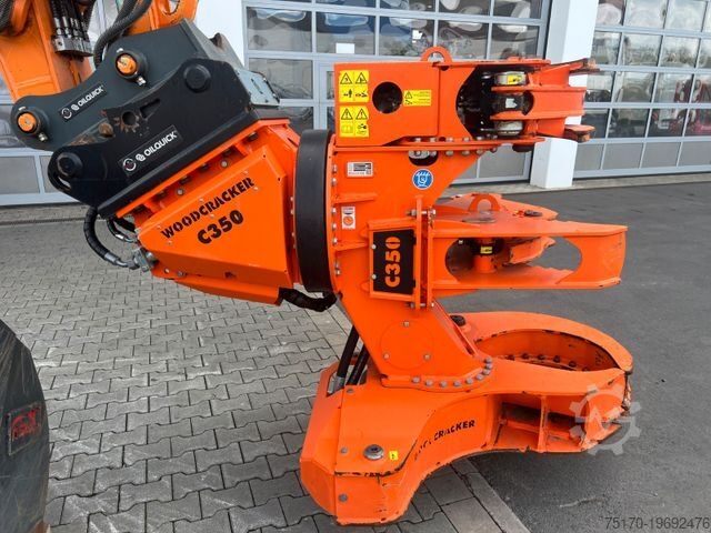 Kettenbagger KOBELCO ED160 BR-7 / 1.100h! / Woodcracker Löffelpaket