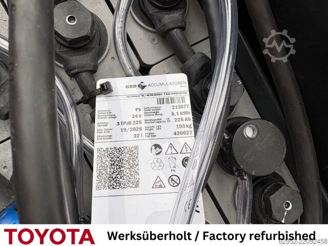 High Lift stacker Toyota SWE 120 L / Akku neu!