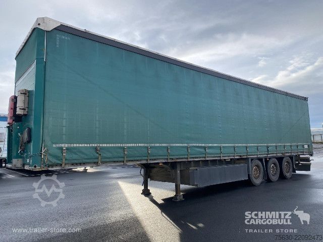 Open semitrailer with tarp Schmitz Cargobull Semitrailer Curtainsider Coil