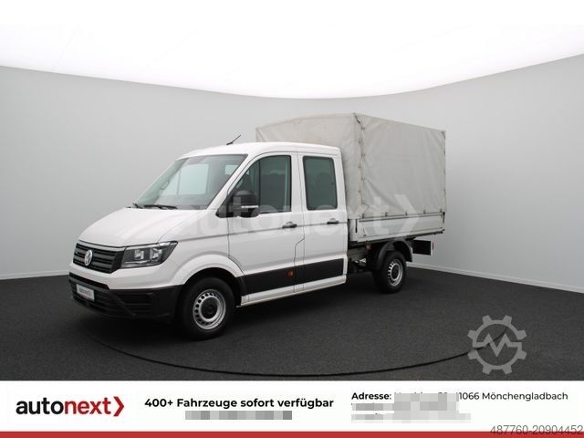 Pick-up van VOLKSWAGEN Crafter 35 DoKa 4MOTION *Pritsche+Plane* AHK 2,5