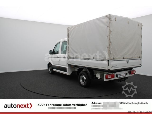 Pick-up van VOLKSWAGEN Crafter 35 DoKa 4MOTION *Pritsche+Plane* AHK 2,5