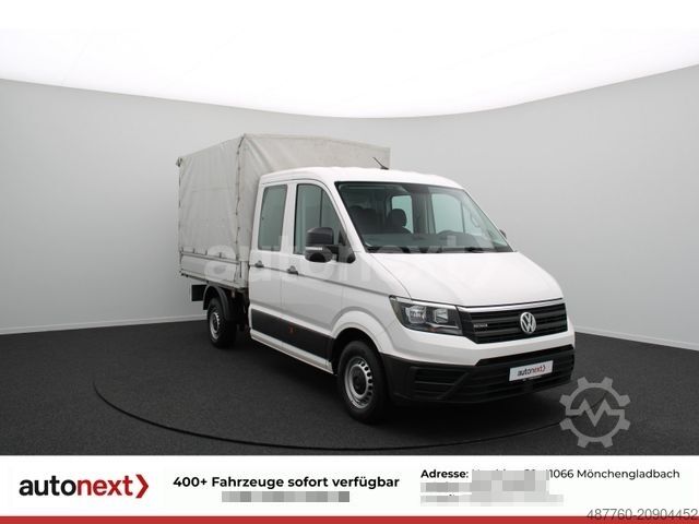Pick-up van VOLKSWAGEN Crafter 35 DoKa 4MOTION *Pritsche+Plane* AHK 2,5