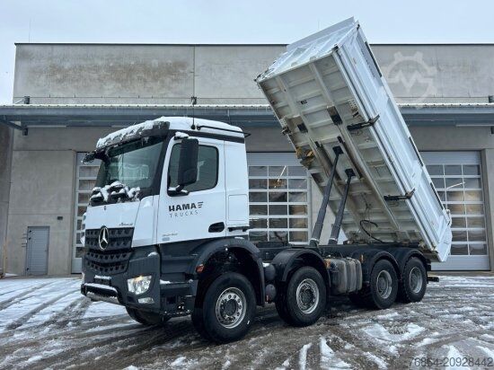 Three-sided tipper truck MERCEDES-BENZ AROCS 3245 3 SEITENKIPPER BORDMATIK