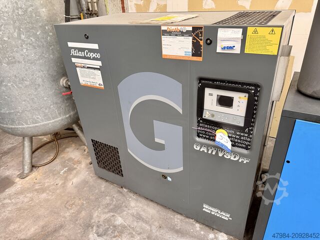 Screw compressor Atlas Copco GA11 VSD FF