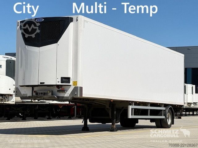 Reefer semitrailer SOR Iberica Tiefkühler Multitemp Trennwand Ladebordwand