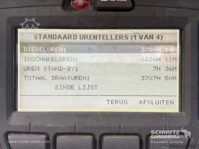 Reefer semitrailer SOR Iberica Tiefkühler Multitemp Trennwand Ladebordwand