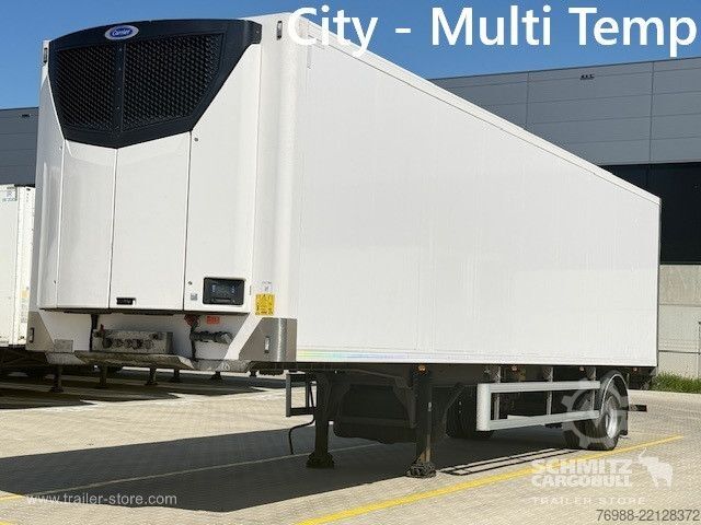 Reefer semitrailer SOR Iberica Tiefkühler Multitemp Trennwand Ladebordwand