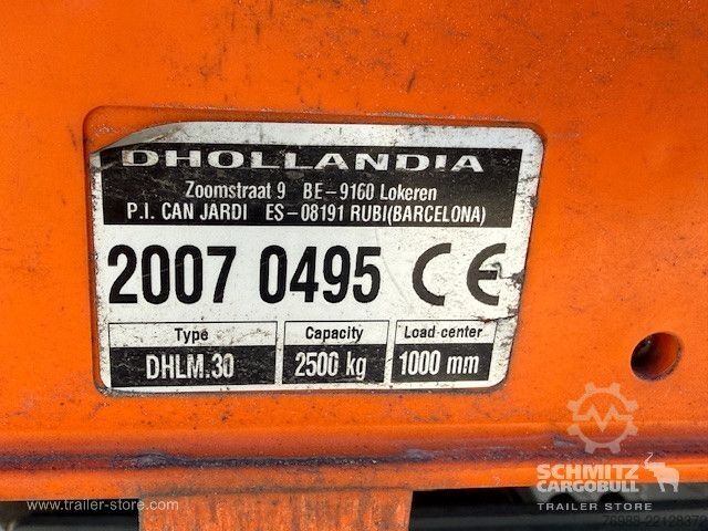 Reefer semitrailer SOR Iberica Tiefkühler Multitemp Trennwand Ladebordwand