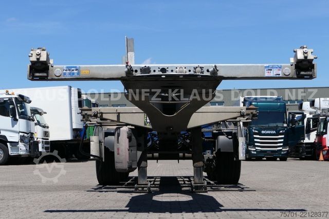 Swap body semitrailer FRUEHAUF BDF Multi-Chassis Liftachse SAF-Achsen