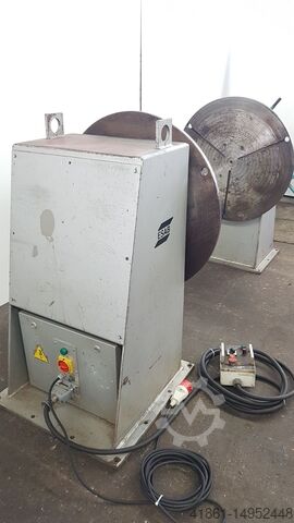 Vert. Rotary positioning unit+counter bearing ESAB-PEMA 1500 H & T