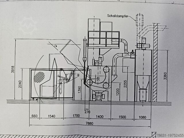 Trommelstrahlanlage – Strahltechnikgerät. STEM B10X12,5S/W3A/SK