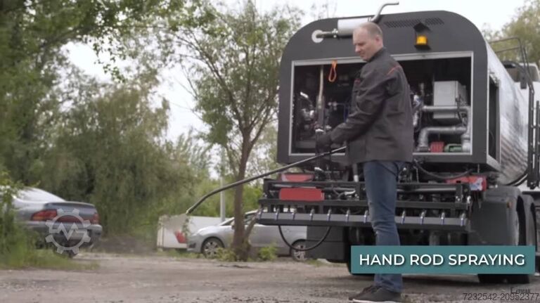 Mastic asphalt sprayer TRADE INDUSTRIAL COMPANY AB SP. Z O.O. Bitumen Emulsion Sprayer 8000 L