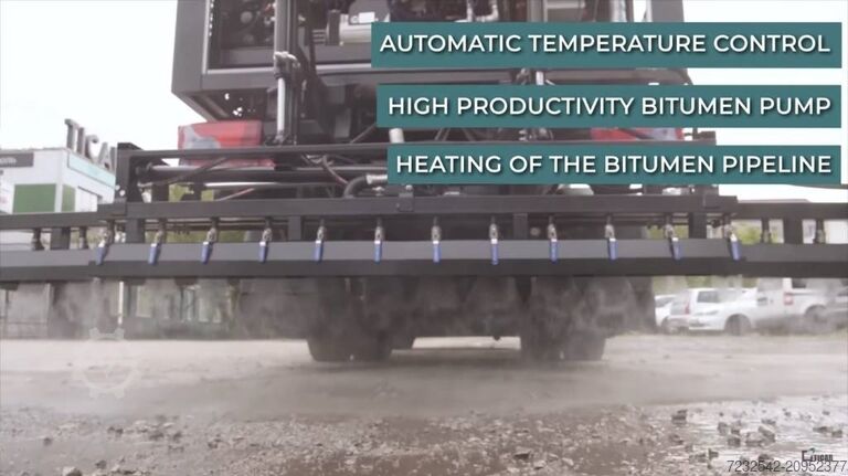 Mastic asphalt sprayer TRADE INDUSTRIAL COMPANY AB SP. Z O.O. Bitumen Emulsion Sprayer 8000 L