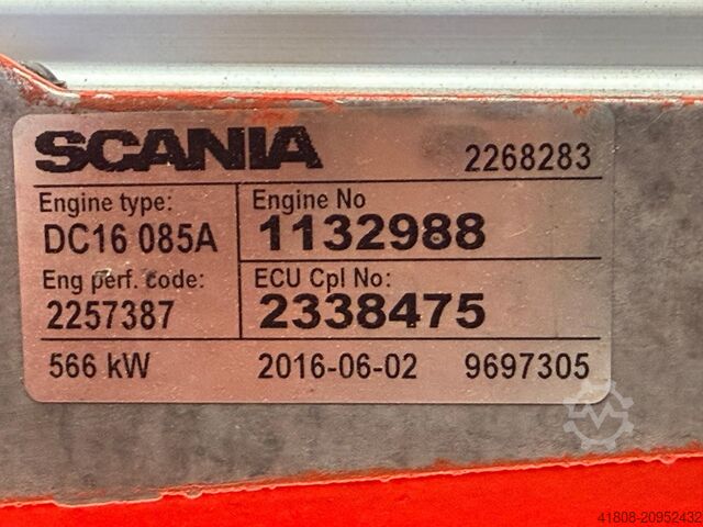 SCANIA diesel engine for URRACO 95DK LINDNER URRACO 95