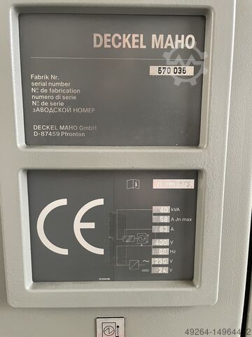 Machining center Deckel Maho DMU 70 V