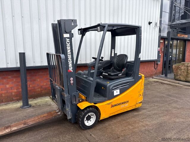 Electric 3-wheel forklift Jungheinrich EFG 220 / 4298 Std. / AKKU 2018