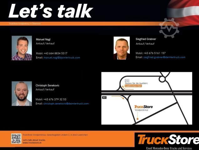 Skip truck  eActros 300 L