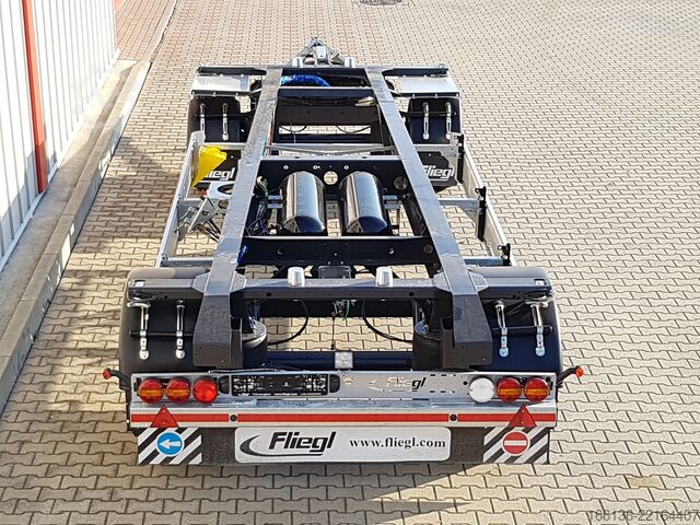Trailer Swap Chassis Fliegl 2-Achs Wechselanhänger ZWP 180 Mega-EL