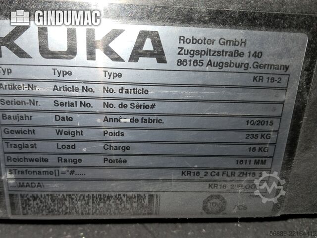 KUKA PWG + PSD-B-Schiene / KR 16-2 KUKA PWG + PSD-B-Schiene / KR 16-2