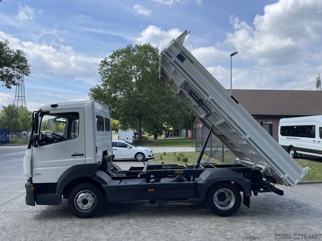 Three-way tipper van mercedes-benz Atego 816 Dreiseitenkipper Euro-6 *Klima*AHK*